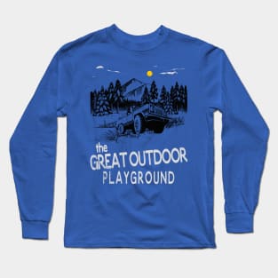 The Great Outdoor Playground Long Sleeve T-Shirt